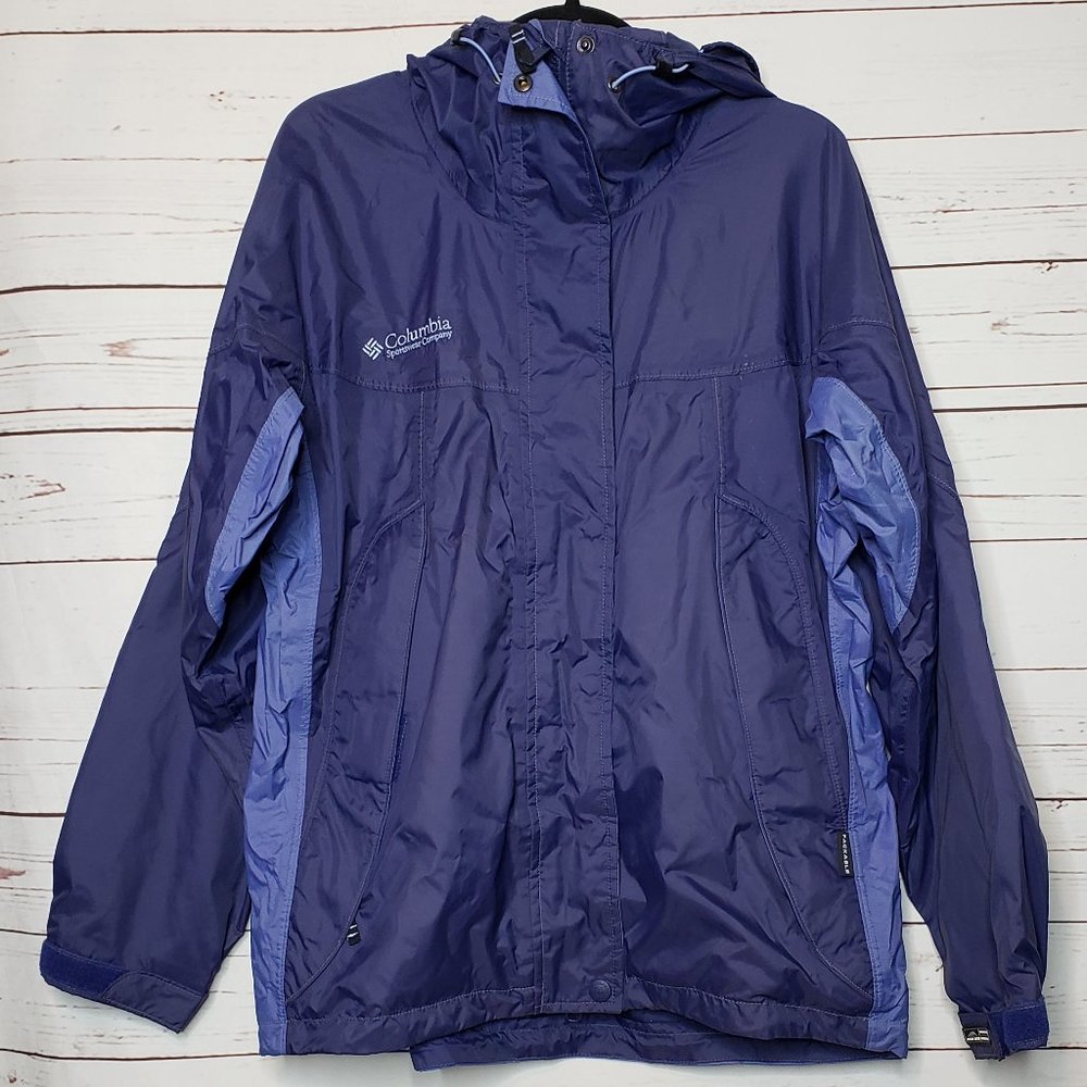 Columbia Sportswear Hooded Windbreaker Jacket - Picture 1 of 14